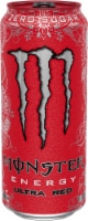 Monster® Zero Sugar Ultra Red Energy Drink Can Perspective: Main