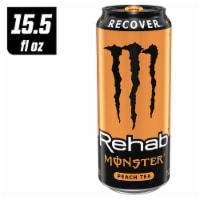 Monster® Rehab Peach Tea Energy Drink Can