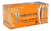 Monster Ultra Sunrise Energy Drink Perspective: Main