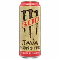 Java Monster® M300 Triple Shot Coffee Energy Drink Can Perspective: Main