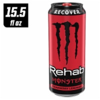 Monster Rehab Strawberry Lemonade Energy Drink