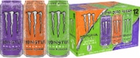 Monster® Zero Sugar Ultra Energy Drink Variety Pack Cans Perspective: Main