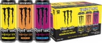 Monster® Rehab Energy Drink Variety Pack Cans Perspective: Main