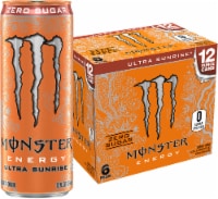 Monster® Zero Sugar Ultra Sunrise Energy Drink Multipack