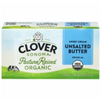 Clover Sonoma® Organic Sweet Cream Unsalted Butter Perspective: Main