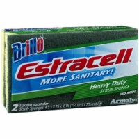 Armaly Brands 21021 2 Count Heavy-Duty Estracell Scrub Sponge