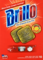 Brillo® Steel Wool Lemon Scented Soap Pads
