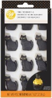 Wilton Royal Icing Decorations 12/Pkg-Black Cat
