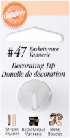 Decorating Tip-#47 Basketweave