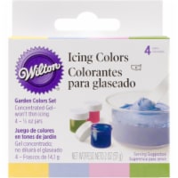 Icing Colors .5oz 4/Pkg-Garden Tone
