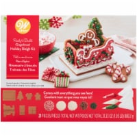Wilton Gingerbread Holiday Sleigh Kit Perspective: Main