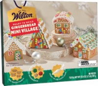 Wilton™ Ready To Build Gingerbread Mini Village Kit Perspective: Main