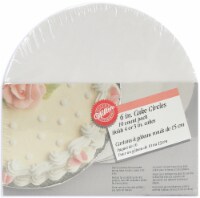 Cake Boards-6 Round White 10/Pkg