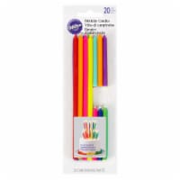 Wilton Tall & Short Assorted Cake Candles Perspective: Main