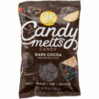Wilton 12 oz Dark Cocoa Candy Melts Perspective: Main