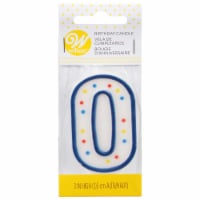 Wilton Numeral 0 Birthday Candle