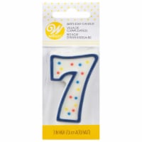 Wilton Numeral 7 Birthday Candle