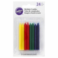 Birthday Candles 2.5 24/Pkg-Rainbow