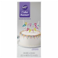 Wilton Happy Birthday Banner