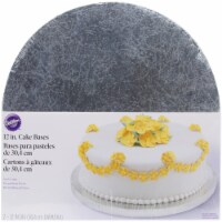 Wilton 12  Round Silver 2/Pkg