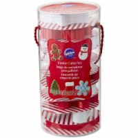 Wilton Holiday Metal Cookie Cutter Set Perspective: Main