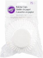 Jumbo Baking Cups-White 75/Pkg