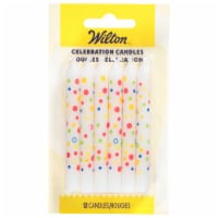 Wilton® Dots Birthday Candles Perspective: Main