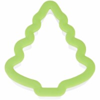 Wilton Christmas Cookie Cutter Grippy Tree Perspective: Main