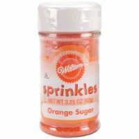 Wilton® Orange Sugar Sprinkles Perspective: Main