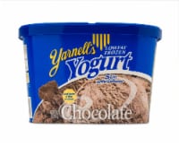 Yarnell's® Low Fat Chocolate Frozen Yogurt Tub Perspective: Main