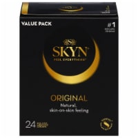 Lifestyles SKYN® Original Lubricated Non-Latex Condom Perspective: Main