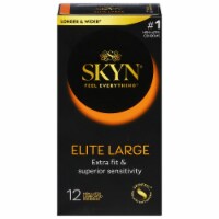 SKYN® Feel Everything® Elite Large Non-Latex Lubricated Condoms