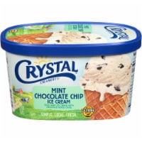 Crystal Creamery Mint Chocolate Chip Ice Cream Perspective: Main
