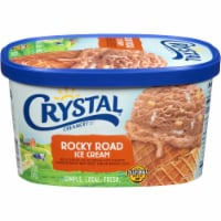 Crystal Creamery Rocky Road Ice Cream Perspective: Main