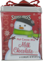 Swiss Miss Milk Chocolate Hot Cocoa Mix Snowman Tin Perspective: Main
