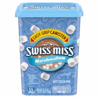 Swiss Miss Easy-Grip Canister Milk Chocolate With Marshmallows® Hot Cocoa Drink Mix