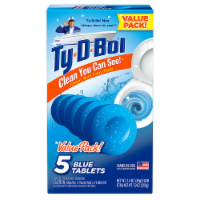 Ty-D-Bol® Bowl Cleaner Blue Tablets Value Pack Perspective: Main