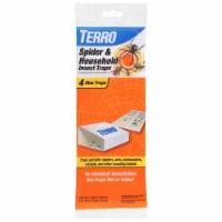 TERRO® Spider and Insect Traps - 4 Pack