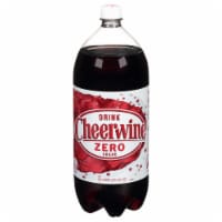 Cheerwine Zero Sugar Soda Bottle Perspective: Main