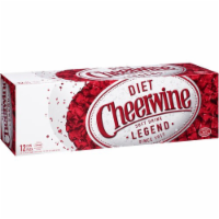 Diet Cheerwine® Cherry Soda Cans Perspective: Main