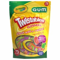 GUM® Crayola™ Twistables Twisted Fruit Flavored Flossers