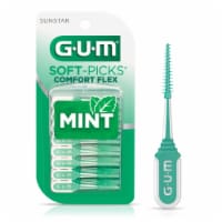 GUM Soft-Picks Comfort Flex Mint Picks 80 Count
