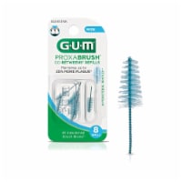 GUM Proxabrush Go-Betweens Germ Resistant Bristle Refills 8 Count