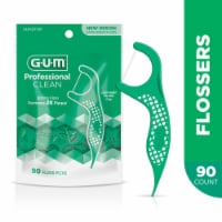 GUM Fresh Mint Professional Clean Flossers