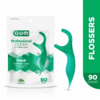 GUM Fresh Mint Professional Clean Flossers