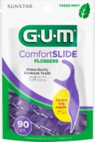 GUM Comfort Slide Fresh Mint Flosser Picks Perspective: Main