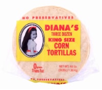 Diana's King Size Three Dozen Yellow Corn Tortillas