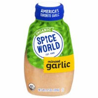 Spice World Organic Minced Garlic 9.5 oz Perspective: Main