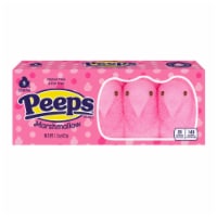 Peeps® Pink Marshmallow Chicks Easter Candy Perspective: Main