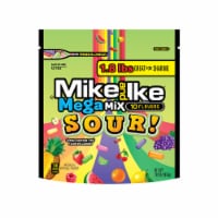 Mike and Ike Sour Mega Mix Chewy Candies Perspective: Main